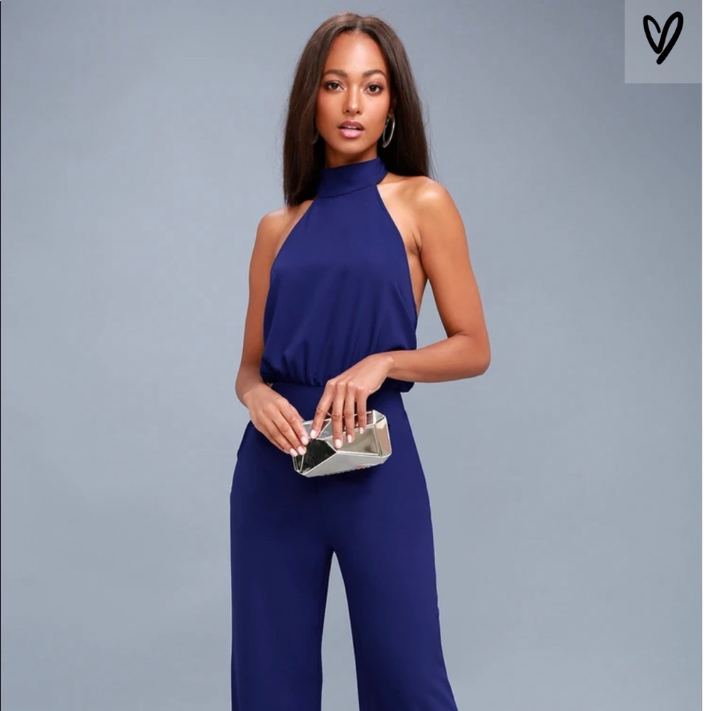 Lulus Royal Blue Jumpsuit